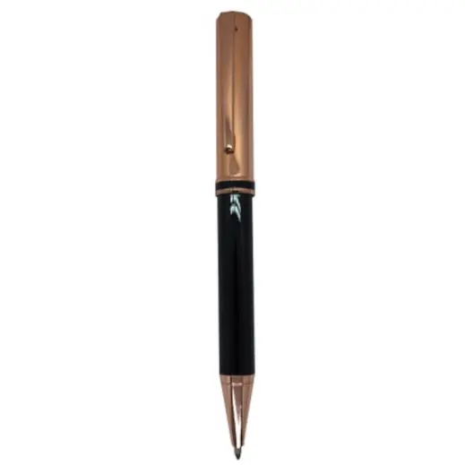 Fortuna Metal Ballpen Black-Rose Gold